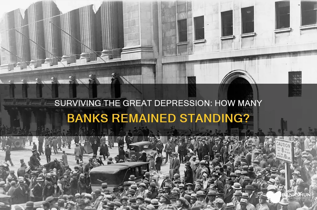 how many banks left after great depression