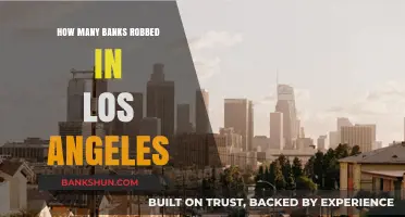 Los Angeles Bank Heists: Uncovering the Number of Robberies