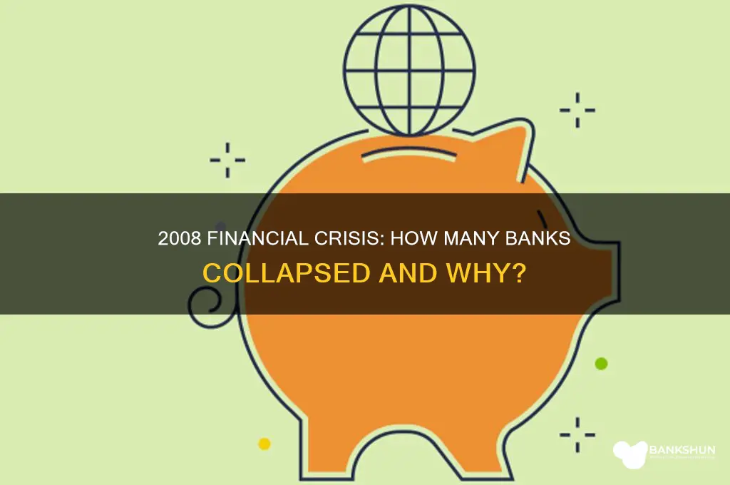 how many banks went bankrupt in 2008