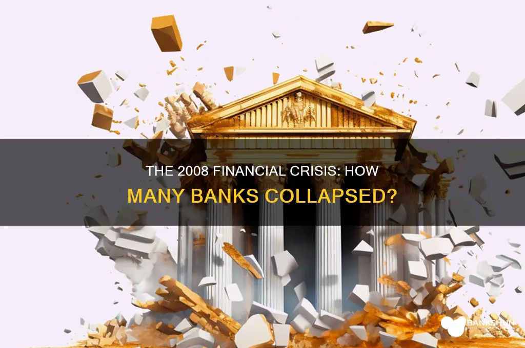 how many banks went under in 2008