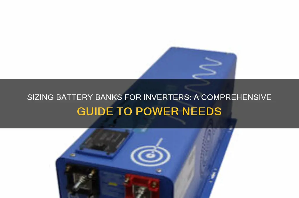 how many battery banks to an inverter