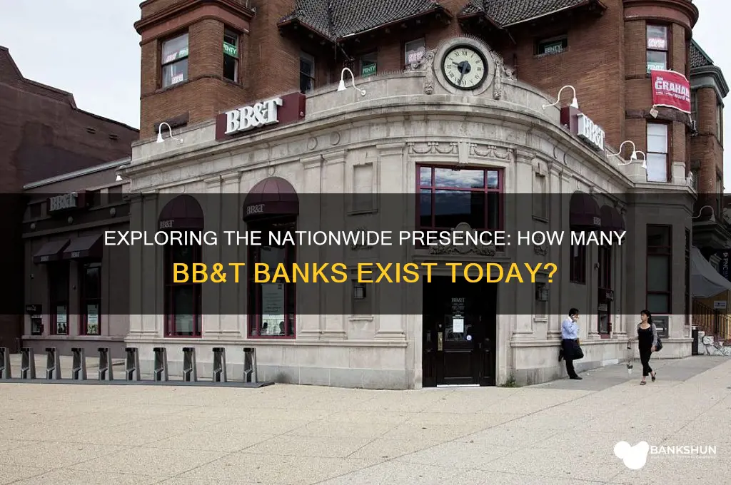 how many bb&t banks are there