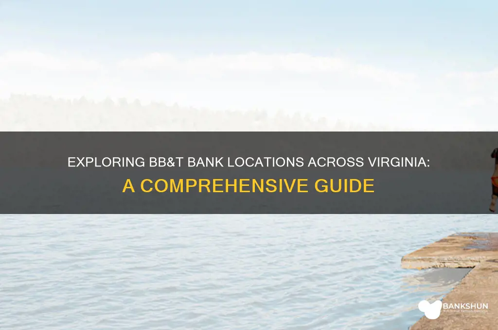 how many bb&t banks in virginia
