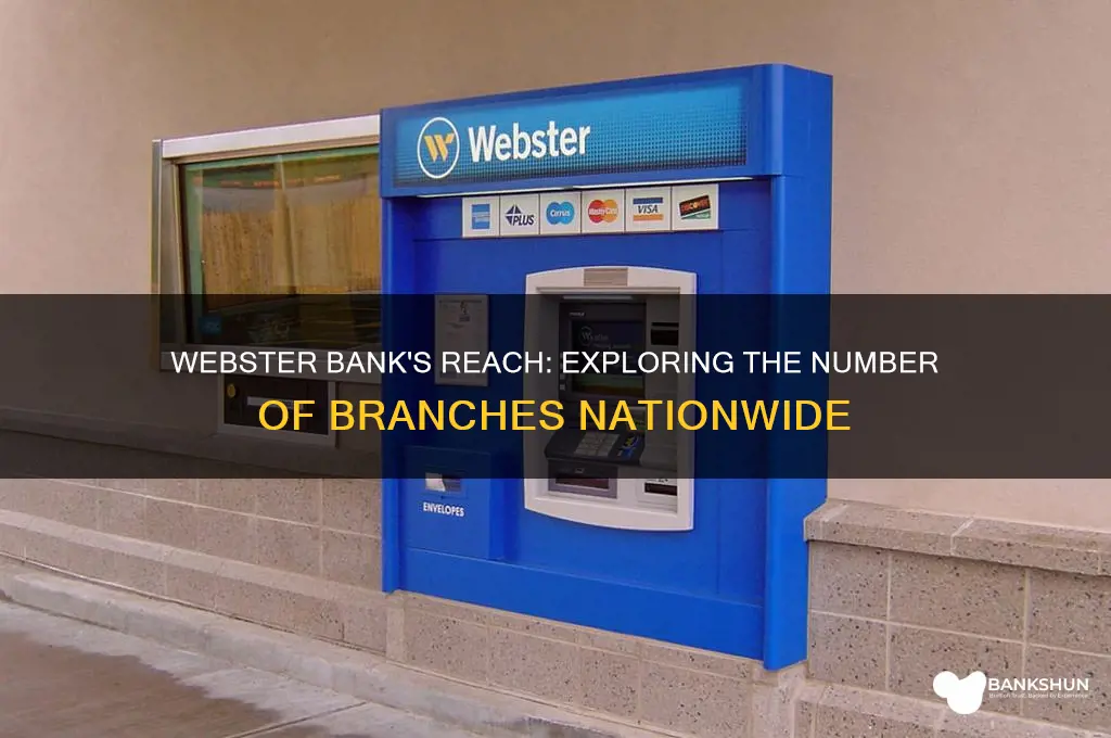 how many branches do webster bank have