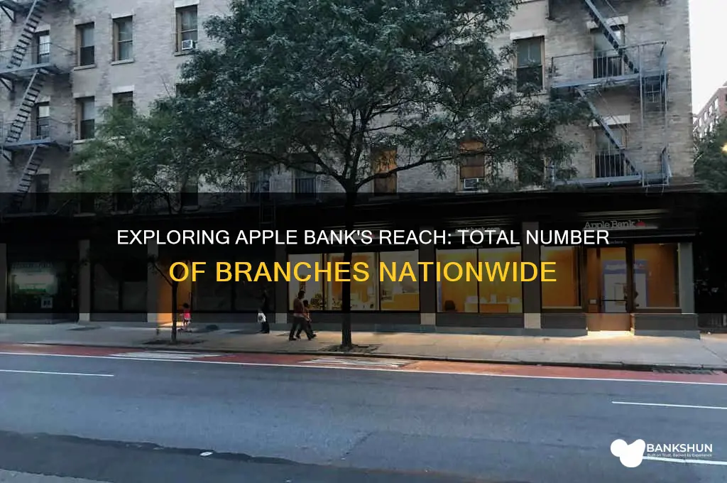 how many branches does apple bank have
