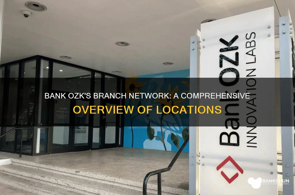 how many branches does bank ozk have