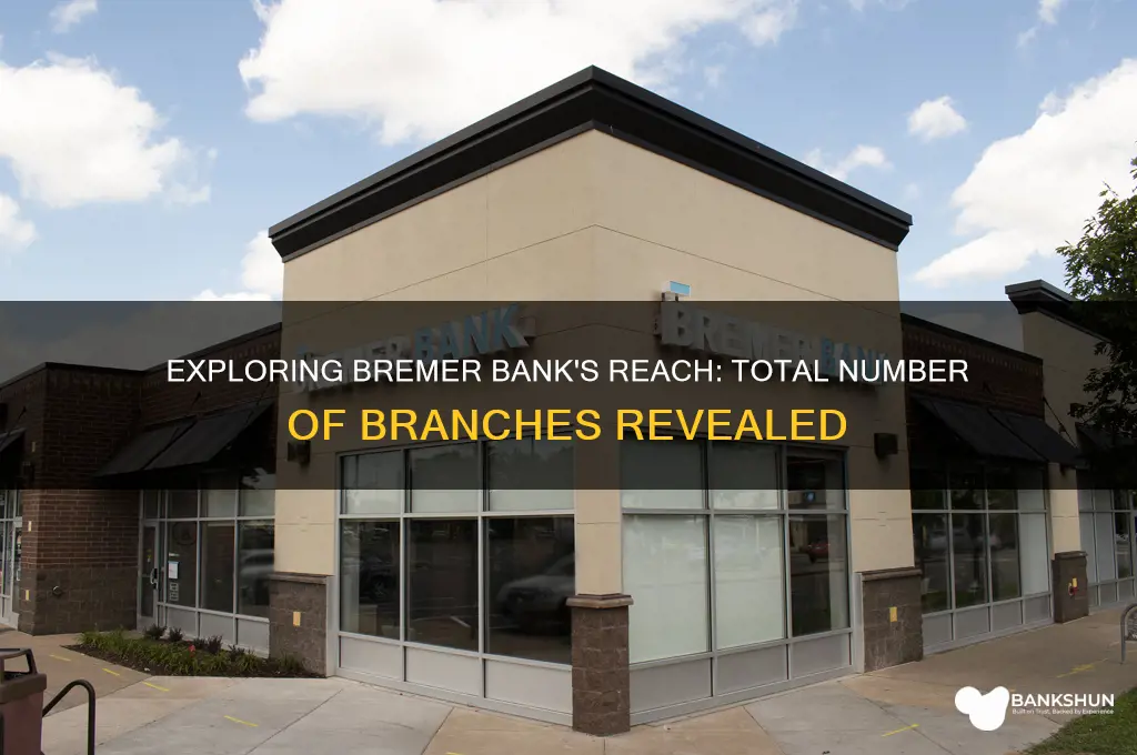 how many branches does bremer bank have