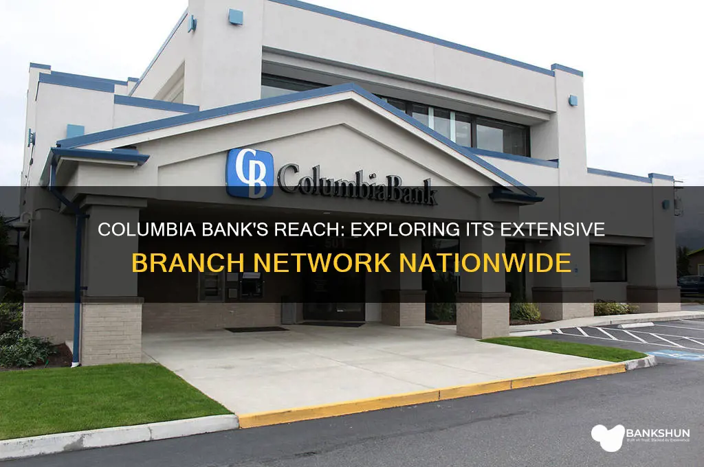 how many branches does columbia bank have