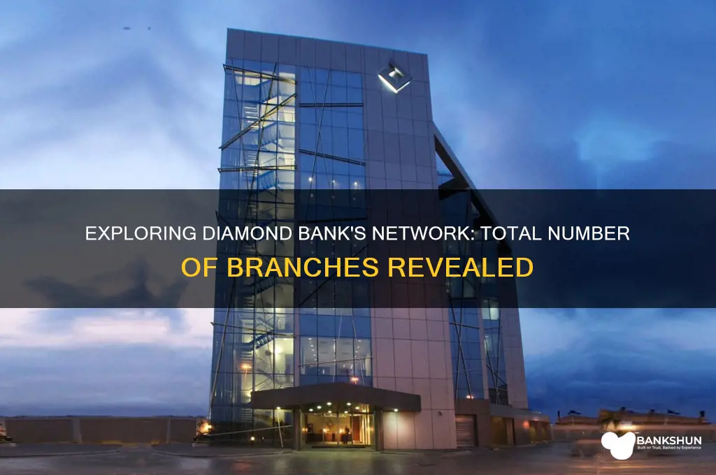 how many branches does diamond bank have