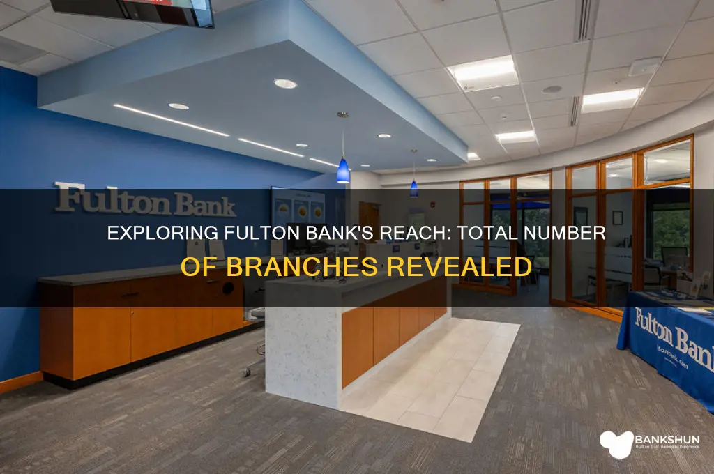 how many branches does fulton bank have