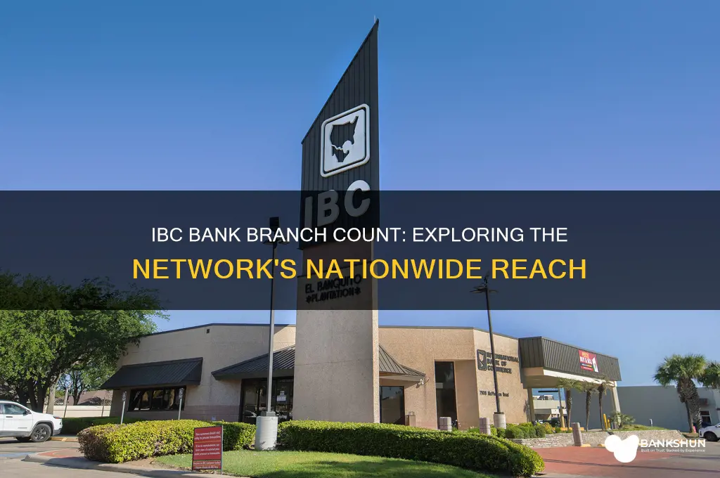 how many branches does ibc bank have