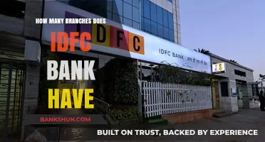 Exploring IDFC Bank's Reach: Total Number of Branches Nationwide