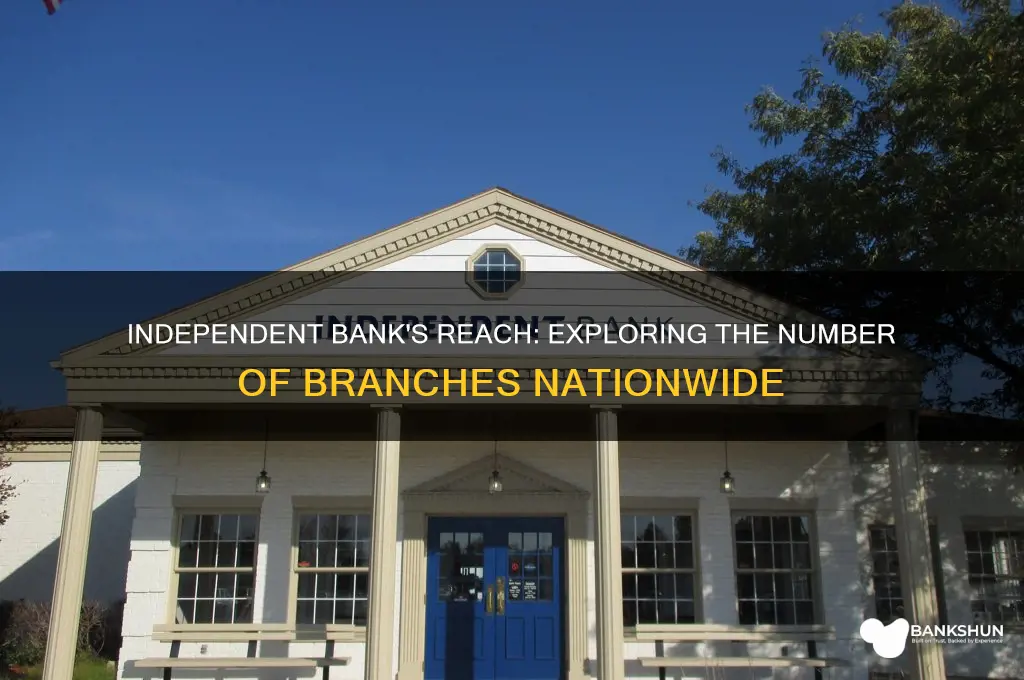 how many branches does independent bank have