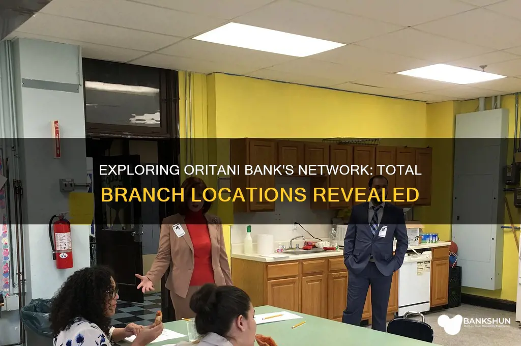 how many branches does oritani bank have