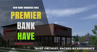 Exploring Premier Bank's Network: Total Number of Branches Revealed