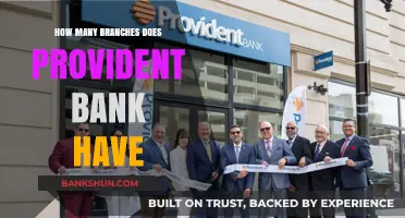 Exploring Provident Bank's Network: Total Number of Branches Revealed