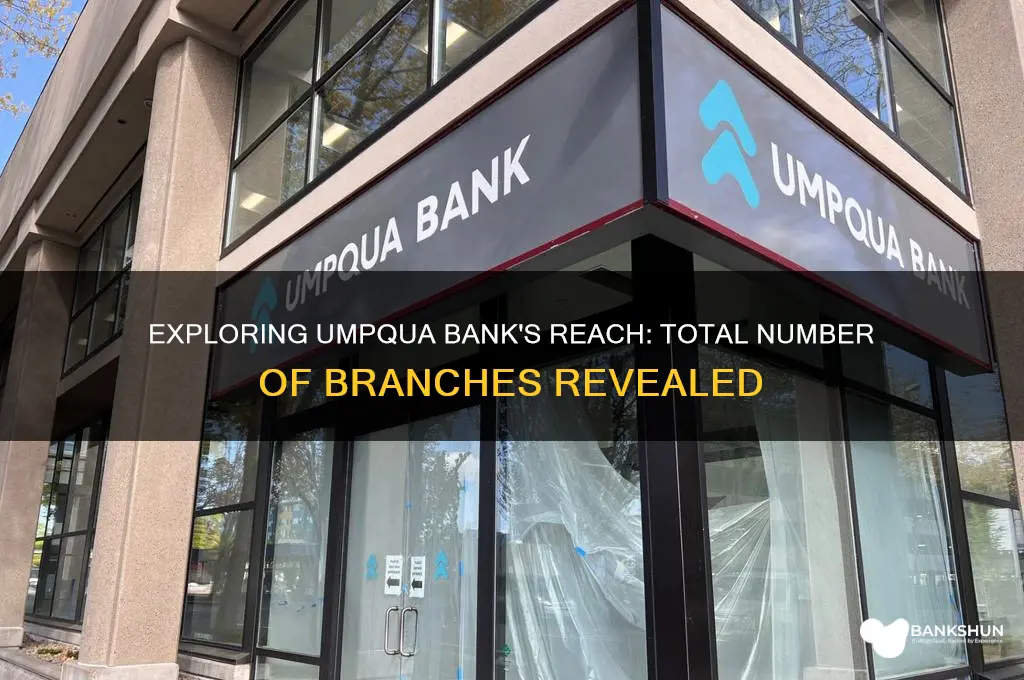 how many branches does umpqua bank have