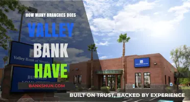 Exploring Valley Bank's Reach: Total Number of Branches Nationwide