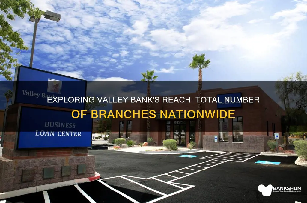 how many branches does valley bank have