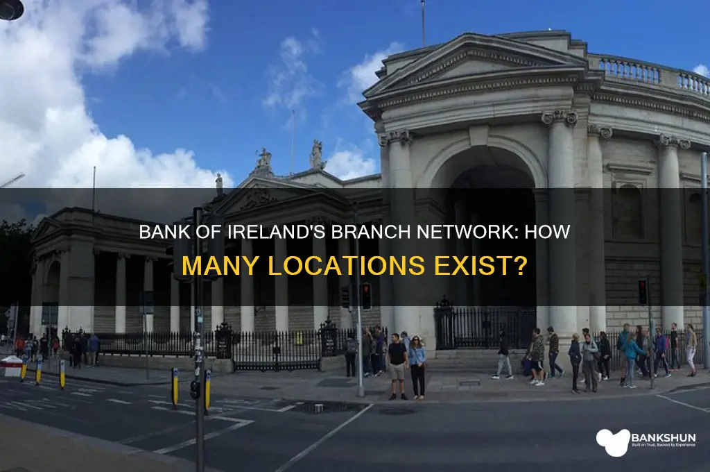 how many branches has bank of ireland