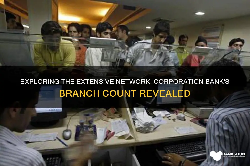 how many branches of a corporation bank