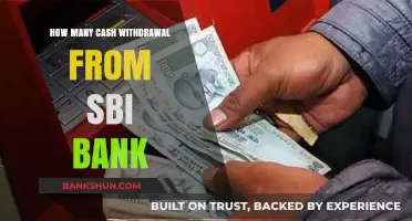 SBI Bank Cash Withdrawal Limits: How Many Times Can You Withdraw?