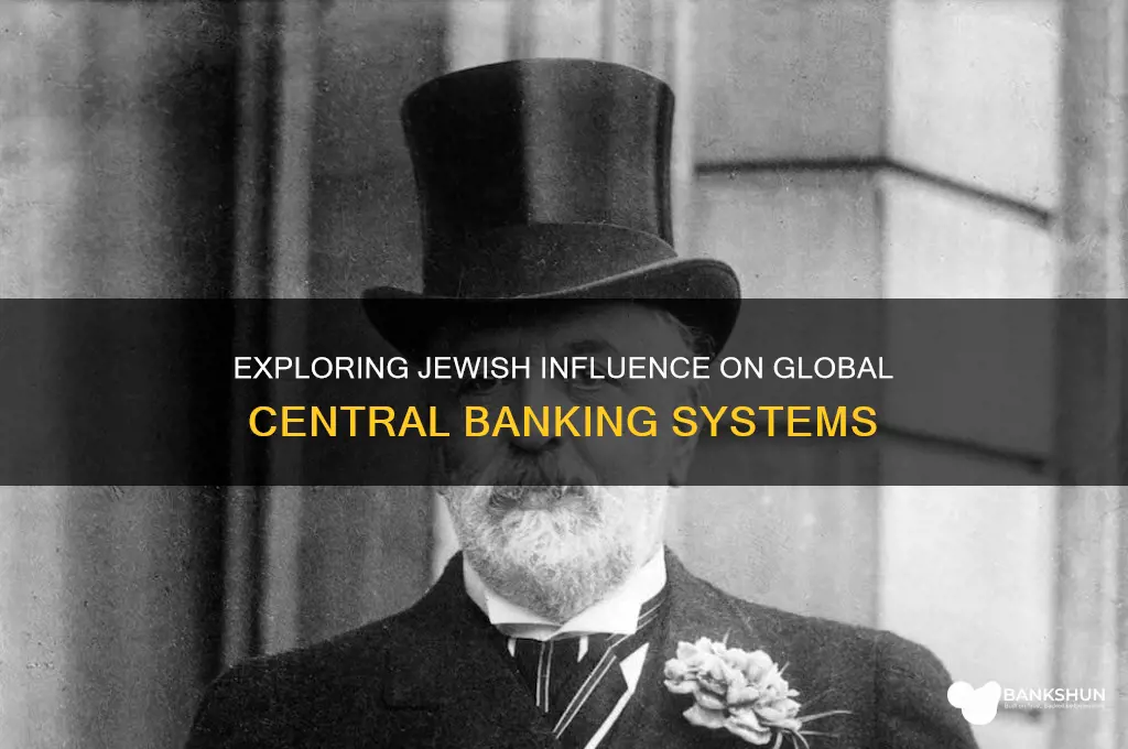 how many central banks controlled by jews