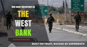 Exploring the West Bank: Uncovering the Number of Checkpoints