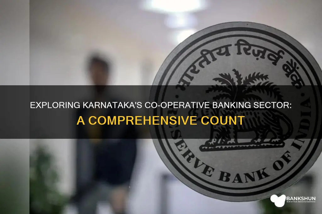 how many co operative bank in karnataka