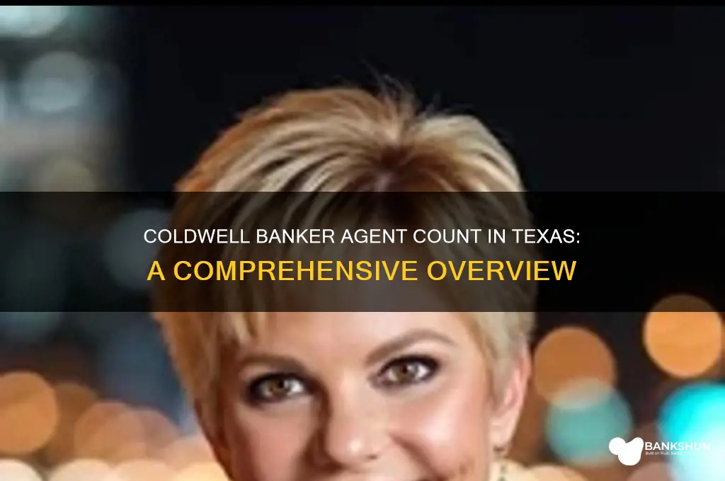 how many coldwell banker agents in texas
