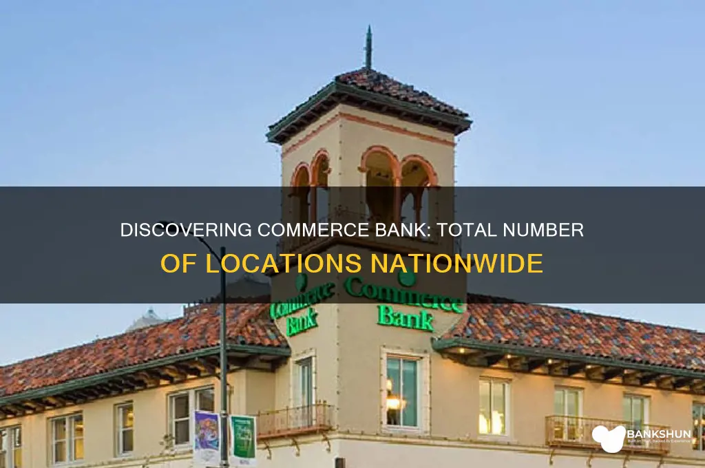 how many commerce bank locations are there