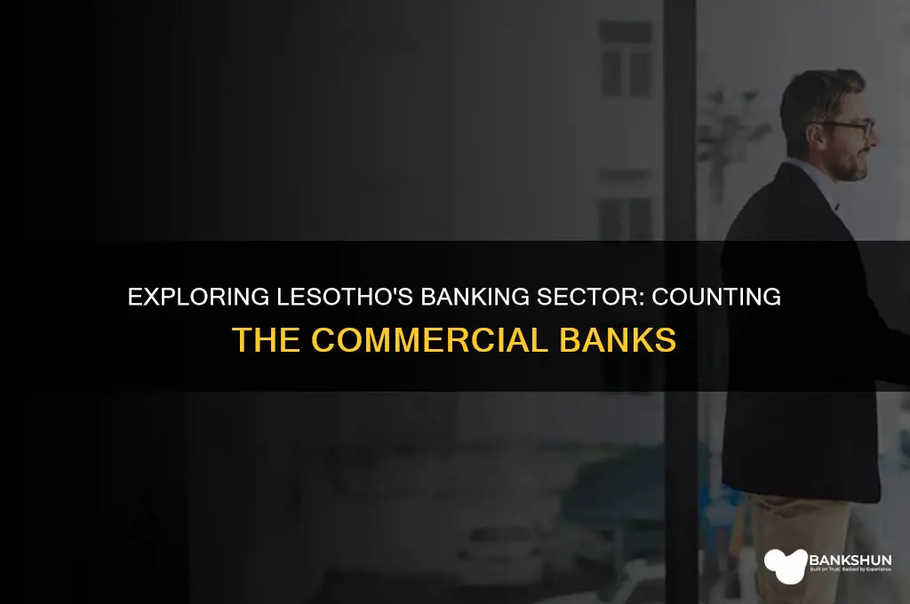 how many commercial banks are in lesotho