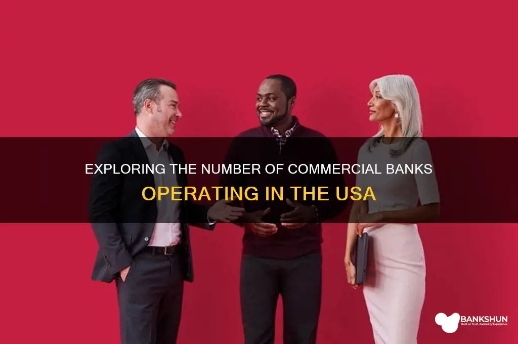 how many commercial banks are in usa