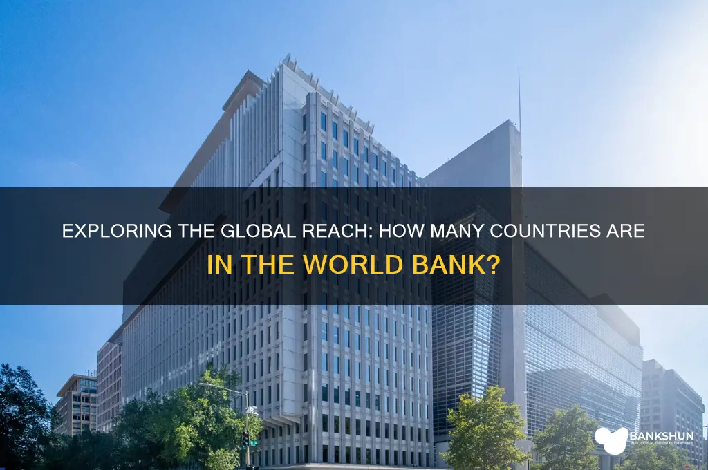 how many countries are in world bank