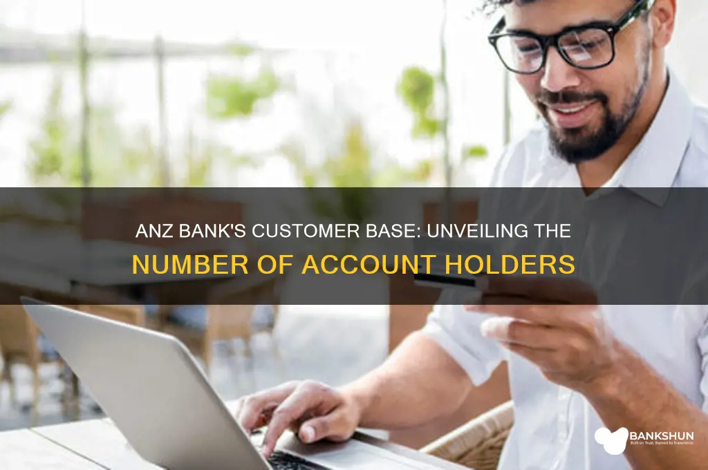 how many customers does anz bank have