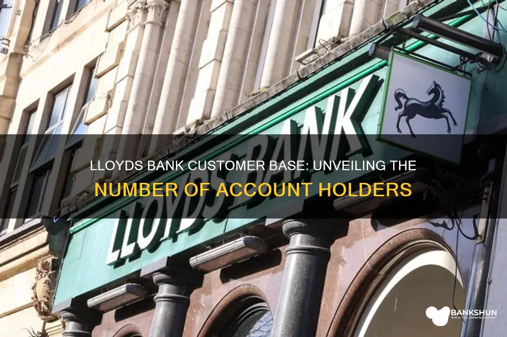 how many customers does lloyds bank have