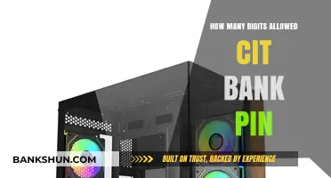 CIT Bank PIN Digit Limit: Understanding Your Security Code Length