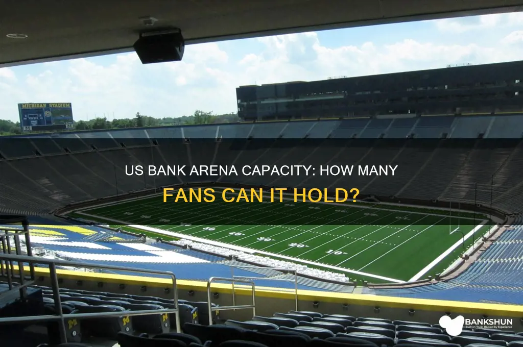 how many does us bank arena hold