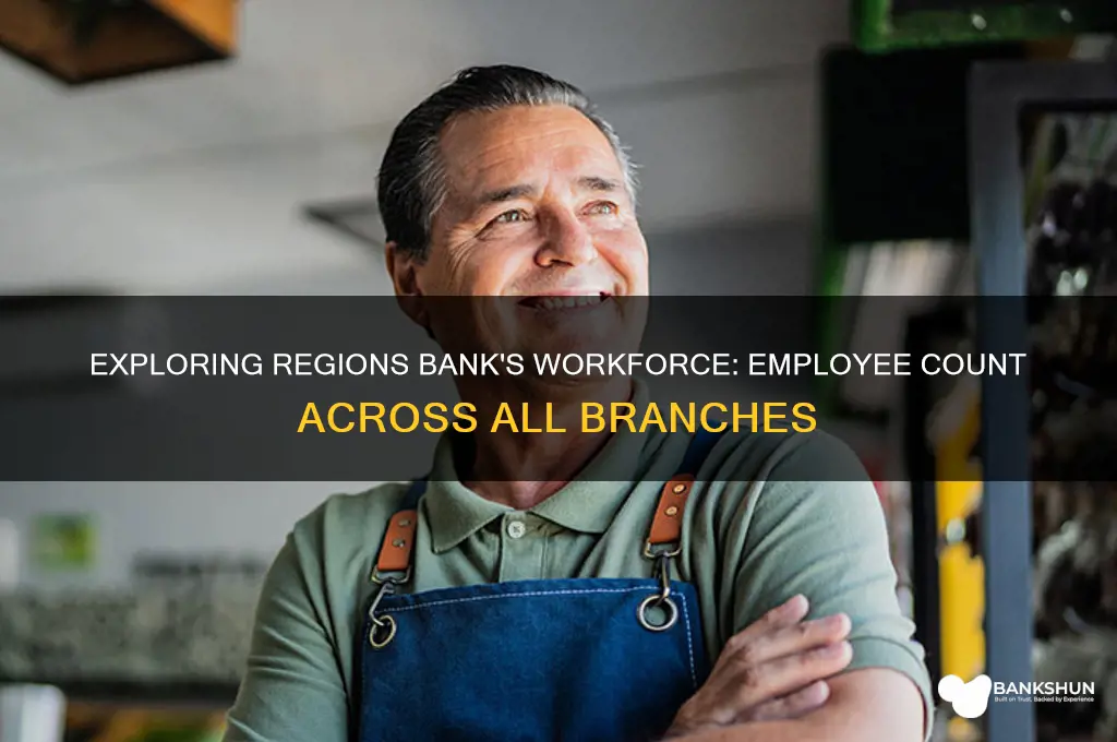 how many employees are in regions bank