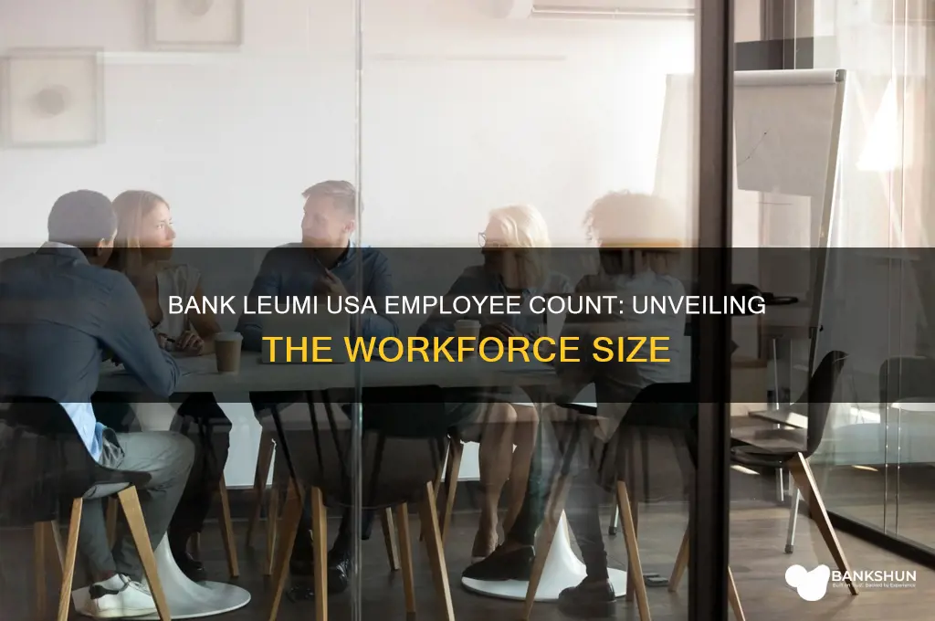 how many employees at bank leumi usa