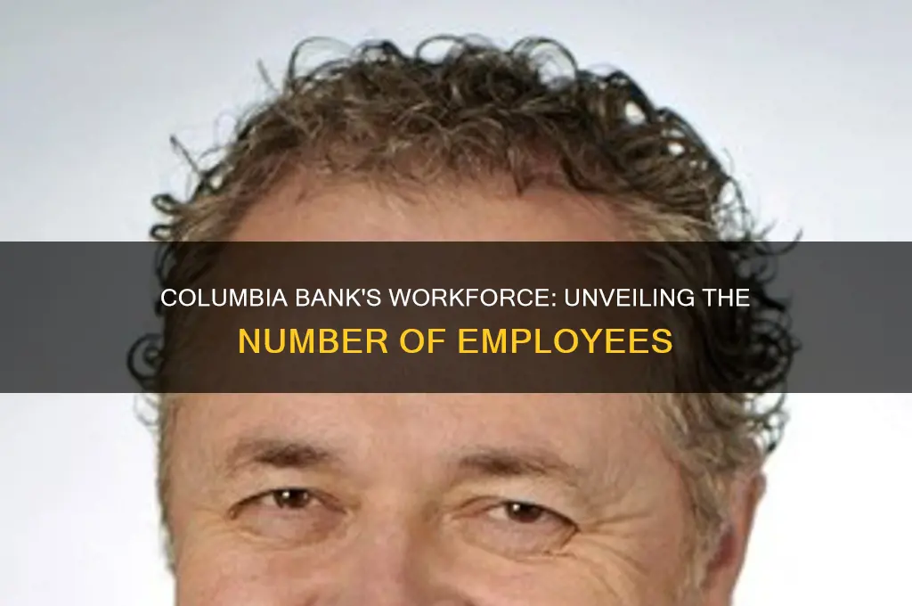 how many employees does columbia bank have