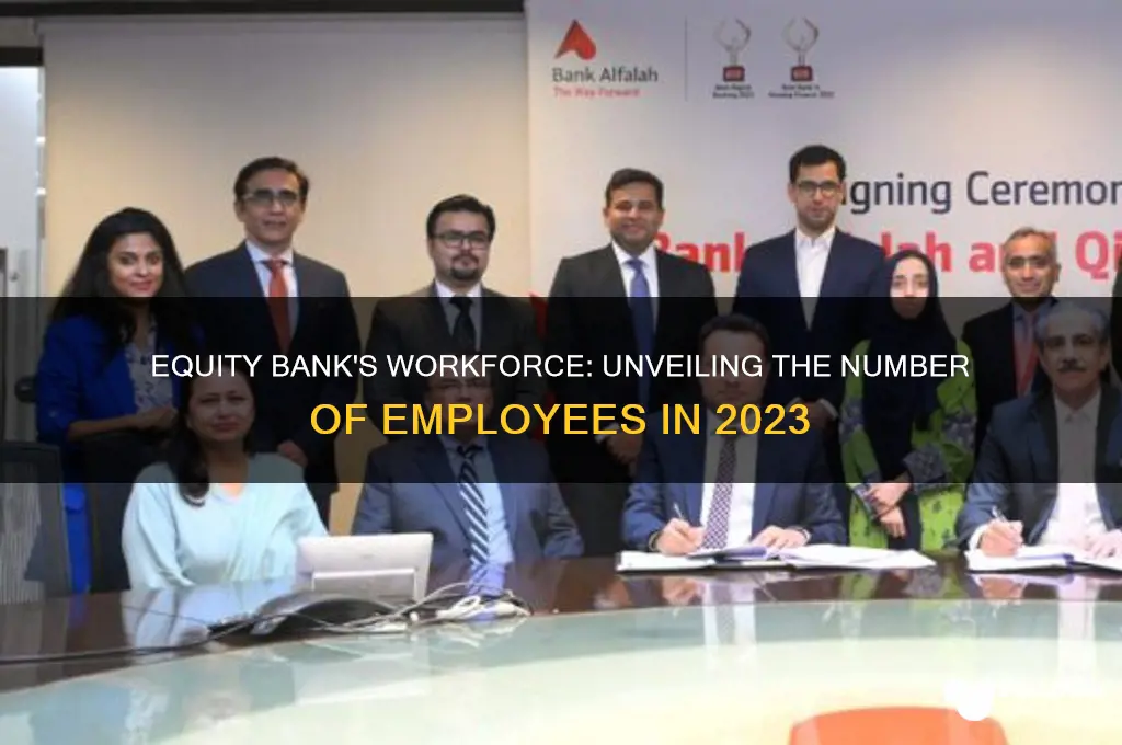 how many employees does equity bank have
