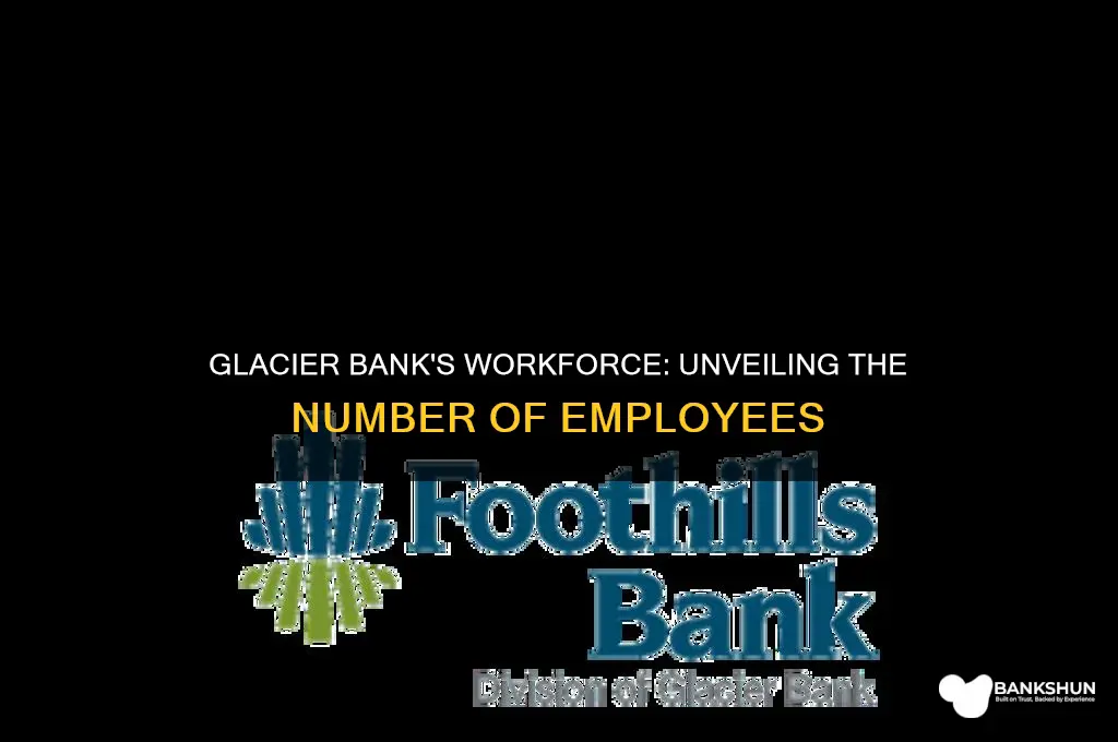 how many employees does glaicer bank have