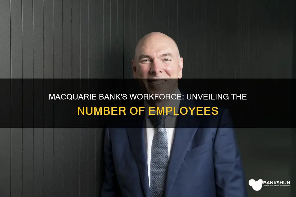 how many employees does macquarie bank have