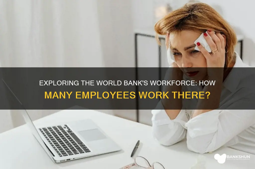 how many employees does world bank have