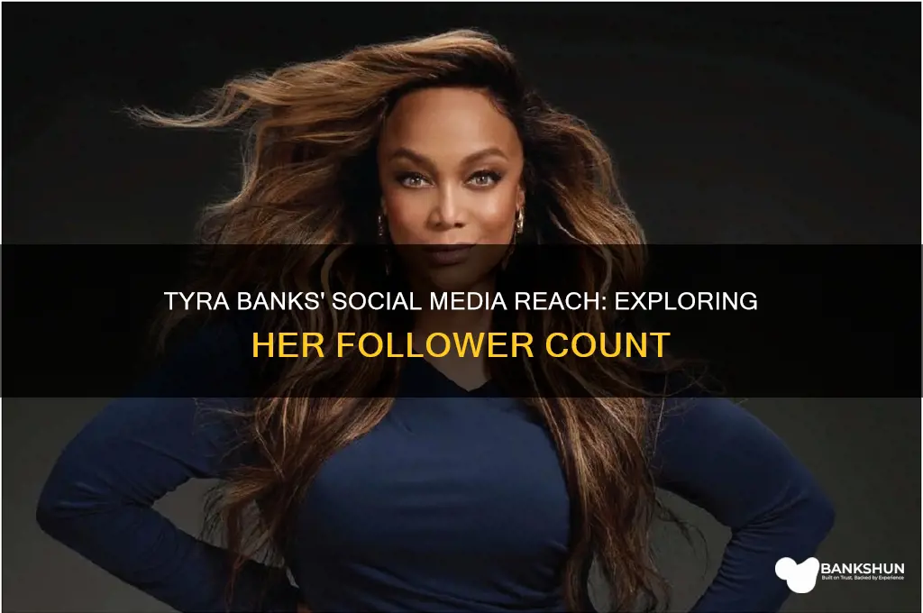 how many followers does tyra banks have