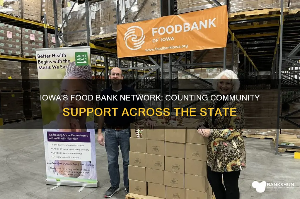 how many food banks are in iowa