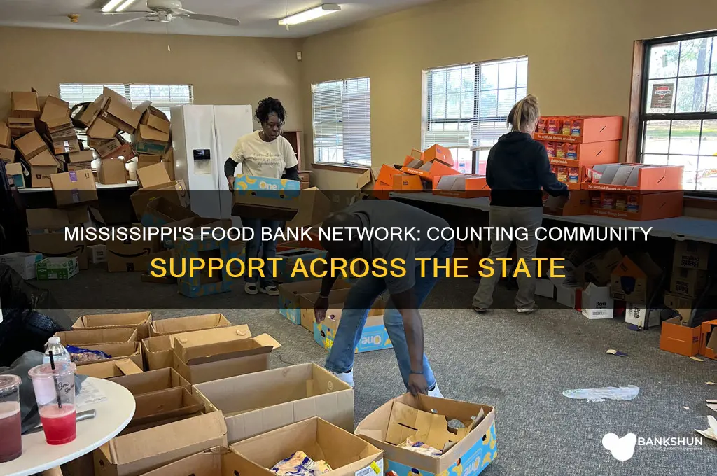 how many food banks are in mississippi