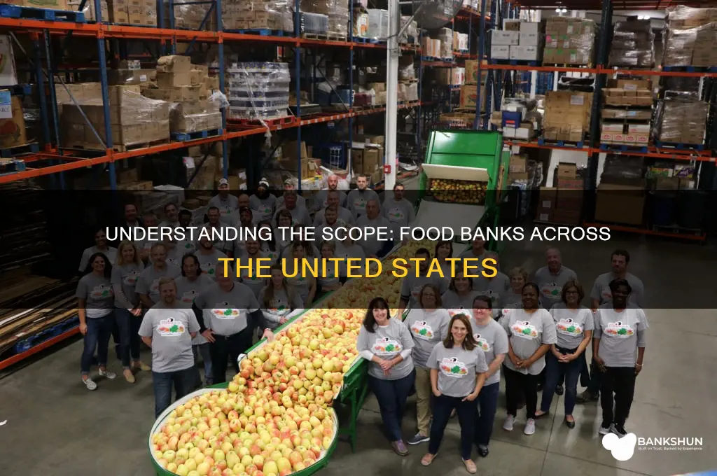 how many food banks in the us