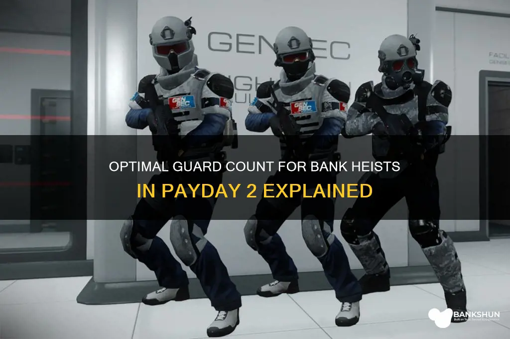 how many guards go bank payday 2